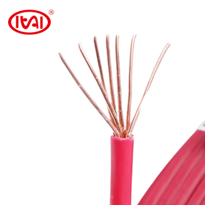 Cable Eléctrico de Cobre Puro 99.997% Aislado con PVC de Alta Calidad, Conductor de 7 Hilos de un Solo Núcleo, Estándar IEC 60227, 100m/rollo - Product Image 1