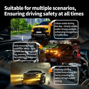 Mô-đun đèn LED DRL mới cho Ford Ranger XL XLT T9 2024 <span class=keywords><strong>2025</strong></span>, đèn chạy ban ngày màu đỏ hổ phách vàng, bảng đèn LED không phải phiên bản ma trận - Product Image 5