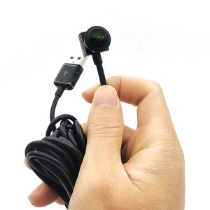 Mini 1080P USB OTG máy ảnh góc rộng UVC 1920x1080p 2MP 5MP WDR Full HD Micro PC Webcam 160 độ FOV góc Đen CMOS cảm biến - Product Image 6