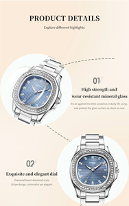 Orologi <span class=keywords><strong>da</strong></span> <span class=keywords><strong>donna</strong></span> quadrati Top orologi <span class=keywords><strong>da</strong></span> <span class=keywords><strong>donna</strong></span> in acciaio <span class=keywords><strong>orologio</strong></span> al quarzo impermeabile <span class=keywords><strong>orologio</strong></span> <span class=keywords><strong>da</strong></span> <span class=keywords><strong>donna</strong></span> <span class=keywords><strong>elegante</strong></span> di lusso - Product Image 5