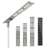 Lampadaire solaire LED WERISE pour éclairage extérieur, IP65, charge MPPT, contrôle AI, lampadaires solaires LED pour autoroute et route