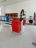 Machine de découpe de tubes en acier inoxydable à refroidissement par eau au laser à fibre mini CNC pour tubes métalliques prenant en charge les formats AI/DWG