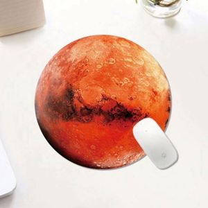 Tapis de souris rond personnalisé en gros avec logo imprimé - Product Image 5