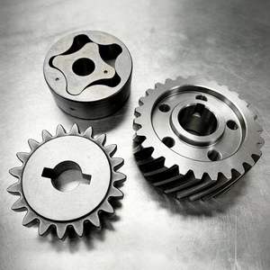 Precision Custom Aluminum & Steel CNC Machining Service with Wire EDM for Bevel Gears and Oil <b>Pump</b> Components - Product Image 1