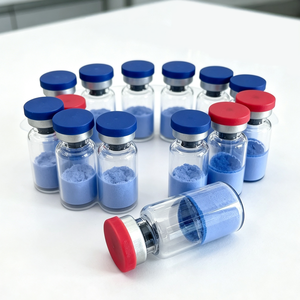 Liste de prix des fournisseurs de peptides, poudre lyophilisée de cuivre bleu, peptides de haute pureté, peptides GHK-CU, matières premières cosmétiques, OEM - Product Image 3