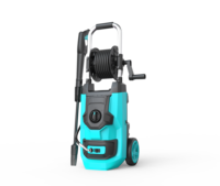Nouvelle machine à laver électrique haute pression E-wash 13 Mpa avec détergent automatique, lance de lavage de voiture à connexion rapide 1/4, 1600W