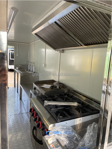 Fully Catering Equipped Food Truck <b>Hot</b> <b>Dog</b> Food Cart USA Customized Food Trailer With Full Restaurant Kitchen Equipment - Product Image 6