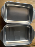 Edelstahl Rechteckige Speisebehälter mit Deckel - Robuster Buffet-Server Dampftisch-Behälter für Catering Restaurant Anti-Klebe-Design
