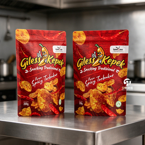 Custom Printed Potato Chip <b>Packaging</b> <b>Bags</b> Small MOQ Digital Printing Stand Up Zipper Pouch Aluminum Foil Food <b>Packaging</b> <b>Bags</b> - Product Image 5