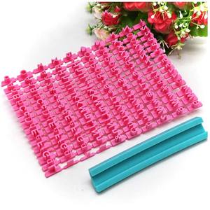 Moule à gaufrage pour impression bricolage en gros coupe-biscuits gâteau lettre numéro biscuit moule à biscuits Alphabet presse timbre - Product Image 6