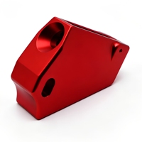 Carcasa de Aluminio Anodizado Mecanizado por CNC Personalizada, Cubierta de Aluminio de Precisión para Equipos Electrónicos