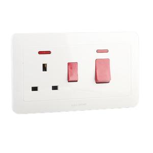 Interruptor eléctrico doméstico blanco de 45A, interruptor DP, enchufe, interruptor para cocina, interruptor para electrodomésticos de cocina - Product Image 3