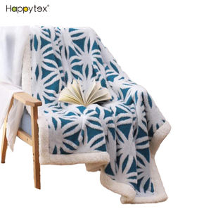 Sofá de lujo supersuave, cálido y acogedor, franela polar, manta de <span class=keywords><strong>Sherpa</strong></span> para camión de Navidad, <span class=keywords><strong>colcha</strong></span> con <span class=keywords><strong>Sherpa</strong></span> inversa - Product Image 6