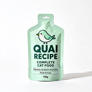 ถุงฟอยล์อะลูมิเนียมพิมพ์กราเวียร์แบบกำหนดเอง ป้องกันการรั่วซึมสูง รูปทรงไม่ปกติ สำหรับบรรจุอาหารพร้อมนึ่ง เช่น ซุป ขนมปัง และเครื่องดื่มสำเร็จรูปสำหรับสัตว์เลี้ยง - Product Image 2