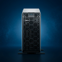 كمبيوتر خادم ديل T360 الأصلي مع معالج إنتل زيون E-2434 وإدارة عن بعد