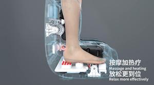 Best Beautician Air Compression Roller Shiatsu Vibrator Heat Leg Foot Spa <b>Massager</b> <b>Machine</b> - Product Image 2