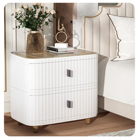 GREENSIDE Commode de rangement multifonctionnelle moderne à 5 niveaux pour salon, en plastique, avec tiroirs coulissants confortables