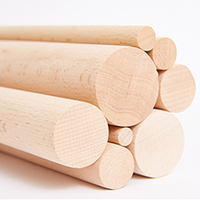 Nouveau bâton de yoga ouvert pour éviter les bâtons de Pilates en bois bossu