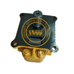 construction machinery parts hydraulic gear pump steering pump 07430-72201 for Bulldozer D65A-6