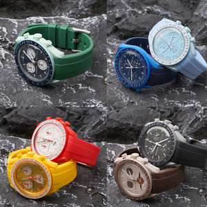 Nuevas <span class=keywords><strong>Correas</strong></span> de Reloj Deportivas Resistentes al Agua <span class=keywords><strong>para</strong></span> Buceo, <span class=keywords><strong>Correas</strong></span> de Goma con Extremo Curvo de 20 mm <span class=keywords><strong>para</strong></span> Rolex, Correa de Reloj <span class=keywords><strong>para</strong></span> <span class=keywords><strong>Omega</strong></span> X <span class=keywords><strong>Swatch</strong></span> MoonSwatch - Product Image 5