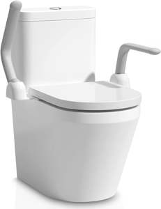 Maniglie di Sicurezza per WC Resistenti per Anziani Supporto per Sedile WC Attrezzatura di Sicurezza per Bagno per Disabili - Product Image 3