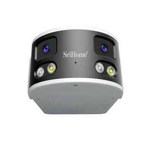 SriHome kamera jahitan mulus, sudut ultra-lebar 180 ° mendukung Dual-band Wifi pengenalan api dan penyimpanan Cloud - Product Image 3