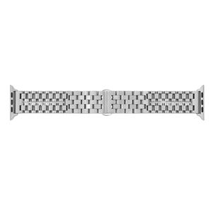 Ladies Luxury Stainless Steel Watch Band with Breathable <b>Strap</b> and Butterfly Clasp for Watch Sizes 38-45mm - Product Image 1