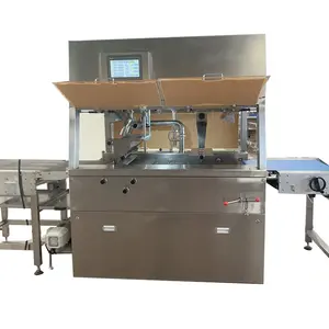 LST-600 Wafer Biscuit Making Machine Chocolate Enrobing And Coating Machine for mass production