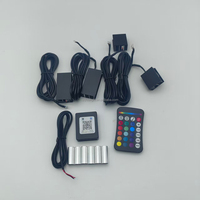 Kit de plafond étoilé pour voiture avec logo personnalisé, fibres optiques, 600 pièces, 1,5 m/4,95 pi, contrôle musical par application
