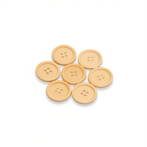 Bottoni in Legno Ilan 30mm 10 Pezzi Accessori per Cucito e Artigianato - Product Image 1