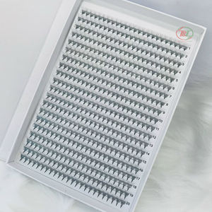 Vietnam producto de belleza al por mayor Mejor Precio de alta calidad extensión de pestañas individuales de visón volumen pestañas Easy fan Etiqueta Privada - Product Image 5