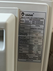 Aire Acondicionado MONAA de Pared con Doble Unidad, 12000 BTU, Modo Silencioso, Certificación CE/SAA, Burkina Faso, 220v 50hz - Product Image 6