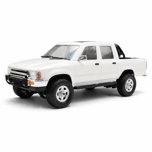 Camioncino RC in Metallo 1:10 4WD 2.4G Radiocomandato con Luci LED, Ruote di Scorta, Batteria Ricaricabile e Funzione Follow Me - Product Image 1