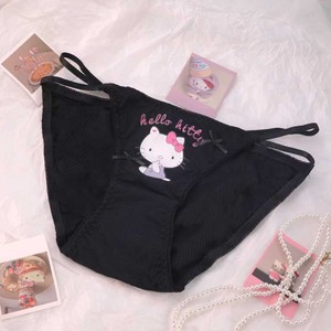 <strong>Anime</strong>/Cartoon Sexy Printed <strong>Panties</strong>, Comfortable Cotton Women's Triangle <strong>Panties</strong>, Kitty Cat Cute and Sweet Women's <strong>Panties</strong> - Product Image 2