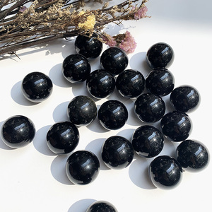 500g 3cm boule de cristal naturel boule d'<span class=keywords><strong>obsidienne</strong></span> noire <span class=keywords><strong>prix</strong></span> des pierres de guérison <span class=keywords><strong>obsidienne</strong></span> noire colorée pour la décoration intérieure - Product Image 4