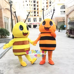 Vente chaude personnalisé dessin animé <span class=keywords><strong>abeille</strong></span> mascotte Costume <span class=keywords><strong>gonflable</strong></span> mignon dessin animé <span class=keywords><strong>abeille</strong></span> mascotte adulte fête Costume - Product Image 4