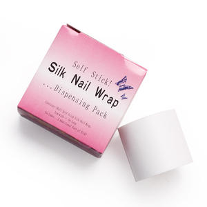 Ruban de protection des ongles en soie blanche 1 mètre Bande de soie auto-adhésive pour la réparation et le renforcement des ongles abîmés - Product Image 6