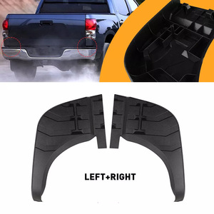 Toyota Tundra Rear Bumper <b>Step</b> Corner <b>Protectors</b> 521640C040 521630C040 Plastic Fit 2007-13 - Product Image 3