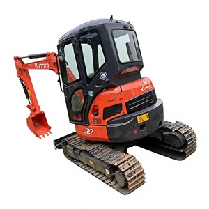 Excavadoras Kubota U27-4 de 1 y 2 Toneladas, Miniexcavadora Hidráulica Diésel, Microexcavadora, Retroexcavadora, Kubota U20 U25 U27 U35 - Product Image 1