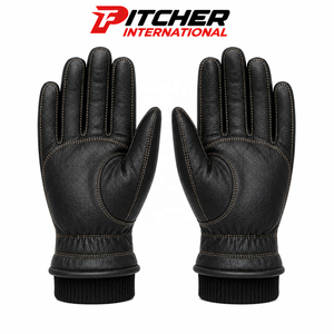 Guantes de Piel de Vaca Personalizados, Guantes de Invierno Aislantes para Minoristas de Moda, Suministro al por Mayor con Marca Privada - Product Image 2