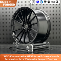 Jante de voiture sport forgée GUDE, 1 pièce, 15, 18, 19-26 pouces, concave profond, bronze mat, 5x112, 5x120, pour voitures de luxe, pour BMW