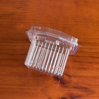 Boîte de rangement carrée transparente personnalisée en blister, plateau d'emballage jetable en plastique pour tubes à essai, usage médical et de laboratoire, vente en gros