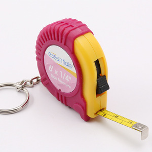 Essentials Tape Measure 6 Ft X 1/4 In Self Winding Keychain <b>Measuring</b> <b>Tool</b> - Product Image 2
