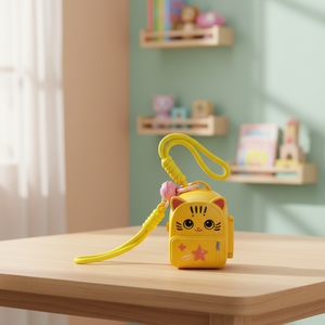 Jinying OEM Mini Backpack Pretend Play Toys Mystery Take Care Cute Cat Pet House Play Set Toys Keychain With <b>Bell</b> Promotion Gift - Product Image 4
