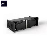 PAT VTX A12 Enceinte Line Array passive double 12 pouces en contreplaqué de haute qualité, étanche, portable, 1200W RMS pour festival de musique