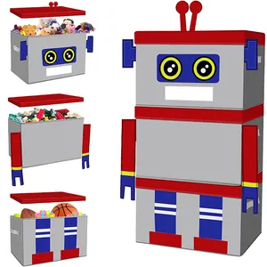 New Popular Supplier Price Oem Factory Direct Sales Made In China High Quality Robot Toy Storage Box Household