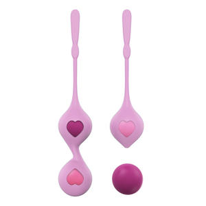 Set Bola Kegel Ben Wa Wanita dengan Berbagai Berat untuk Pengencangan Vagina & Pemulihan Pasca Melahirkan Silikon - Product Image 1