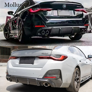 สำหรับรถยนต์ซีรีส์ 4 รุ่น G26 4 ประตู แบบ 3 มิติ คาร์บอนไฟเบอร์  ลิ้นกันชนหลัง  ดิฟฟิวเซอร์หลัง ปี 2021-2025 - Product Image 2