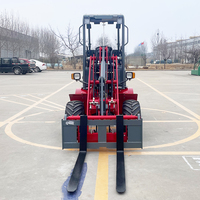 Chargeuse compacte électrique professionnelle Derette, mini-chargeuse compacte électrique multi-attaches pour l'entretien des campus et des installations, certifiée CE