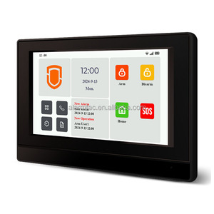 7-inch màn hình cảm ứng đầy đủ 4 gam GSM wifi không dây an ninh nhà thông minh hệ thống báo động với AC mất điện báo động - Product Image 2